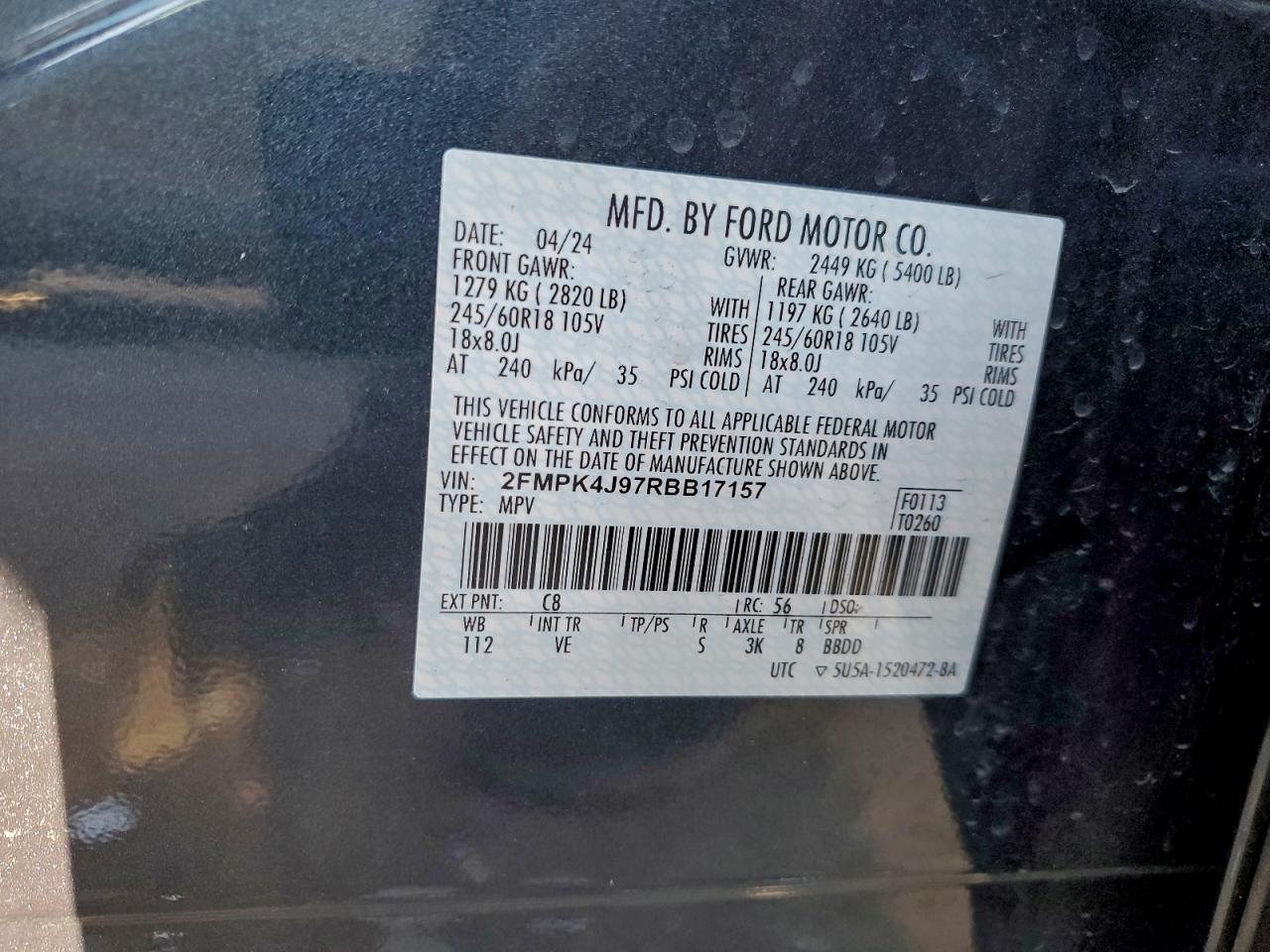 2024 FORD EDGE