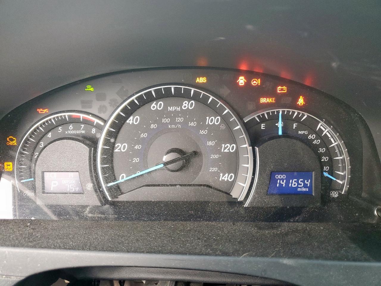2012 TOYOTA CAMRY