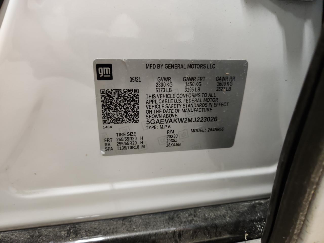 2021 BUICK ENCLAVE