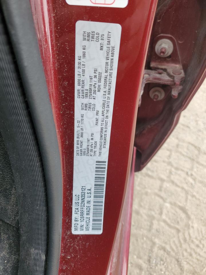 2022 RAM 1500