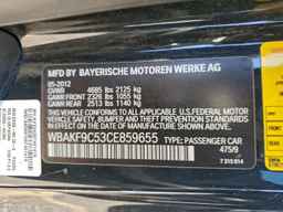 2012 BMW 3 SERIES