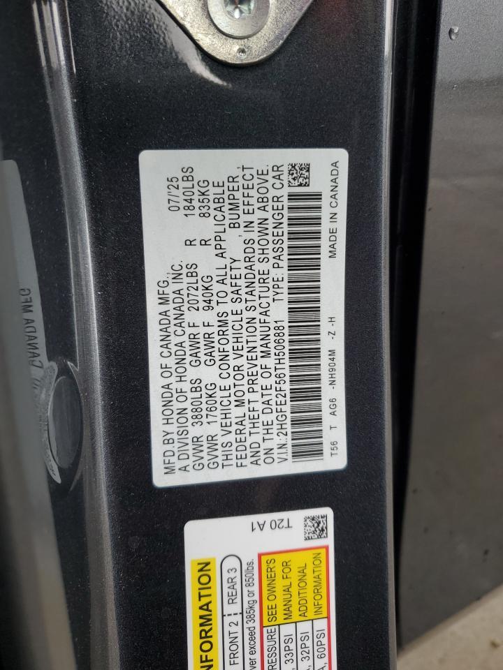 2026 HONDA CIVIC