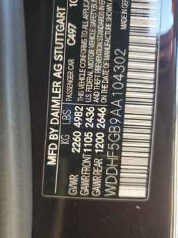 2010 MERCEDES-BENZ E-Class
