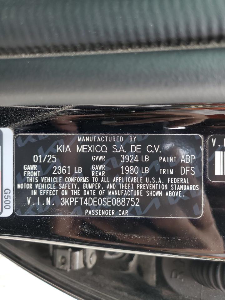2025 KIA K4