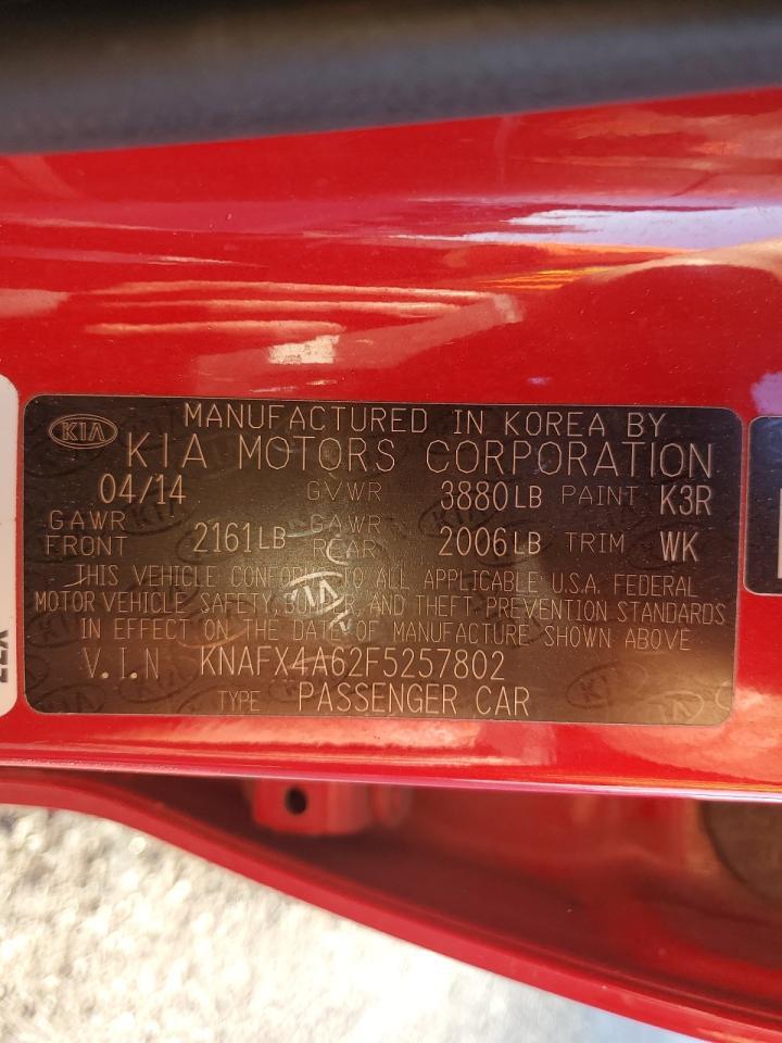 2015 KIA FORTE
