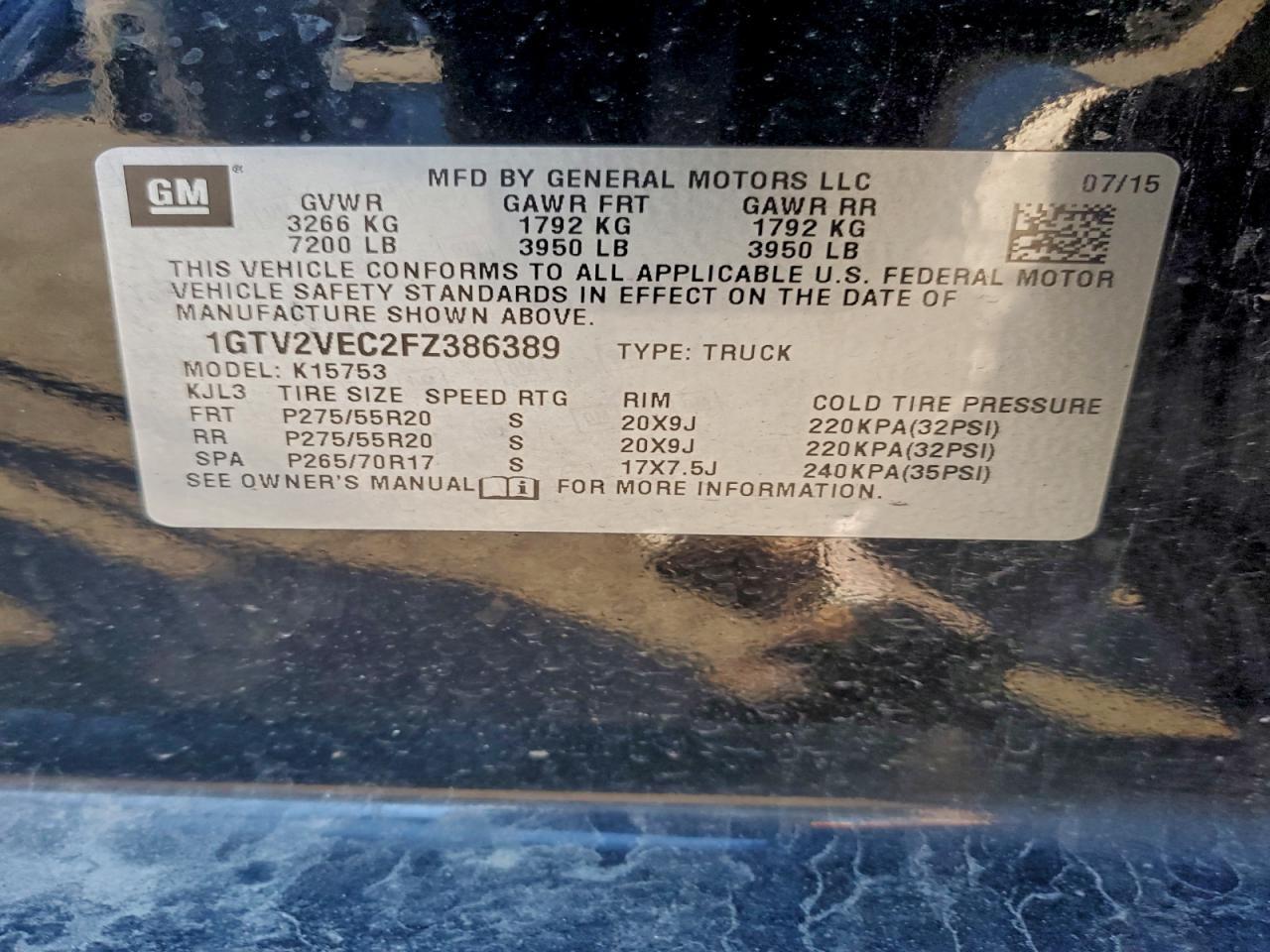 2015 GMC Sierra