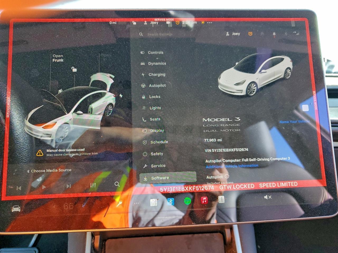 2019 TESLA MODEL 3