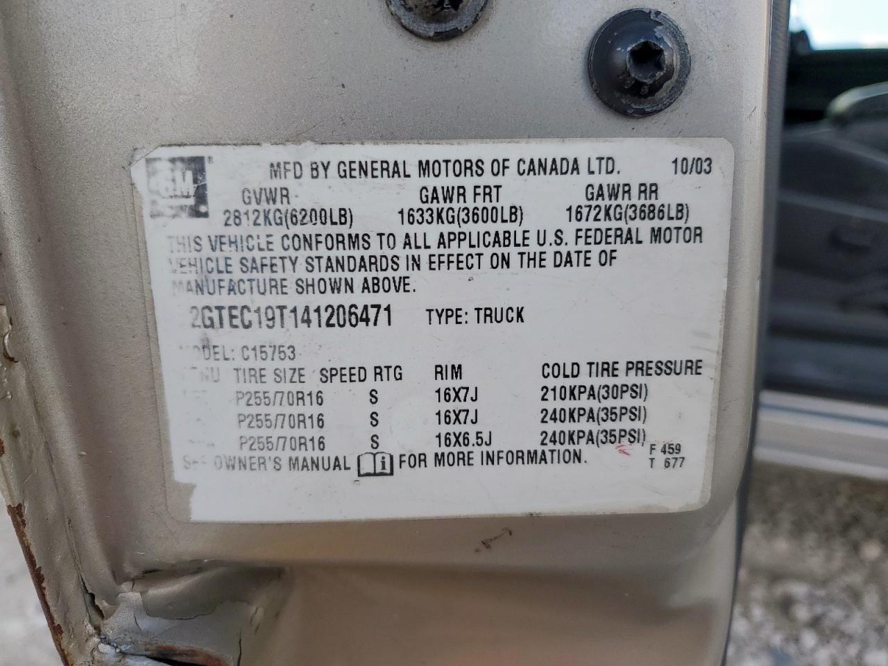 2004 GMC Sierra
