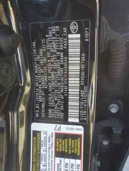 2015 TOYOTA CAMRY