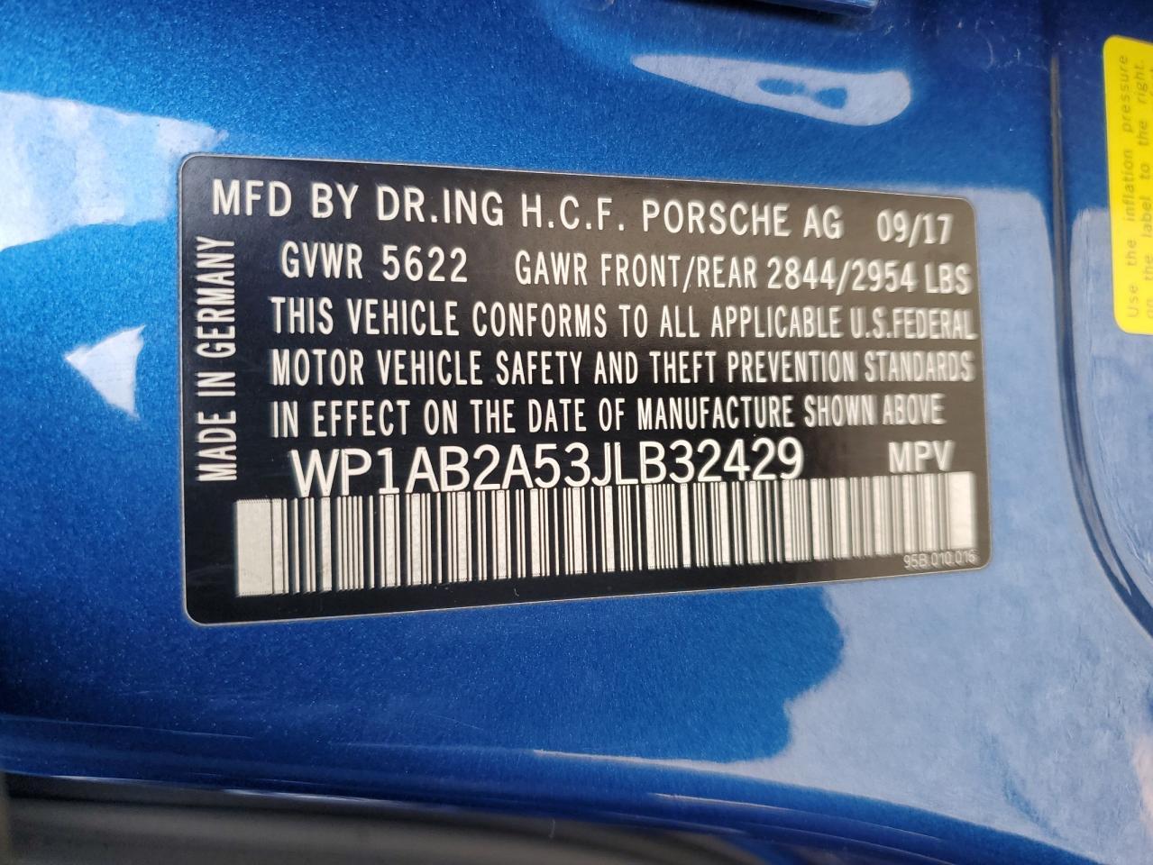 2018 PORSCHE Macan