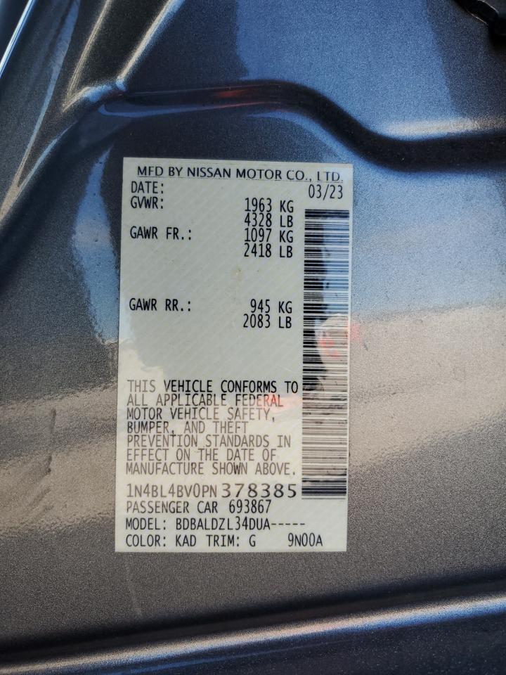 2023 NISSAN ALTIMA