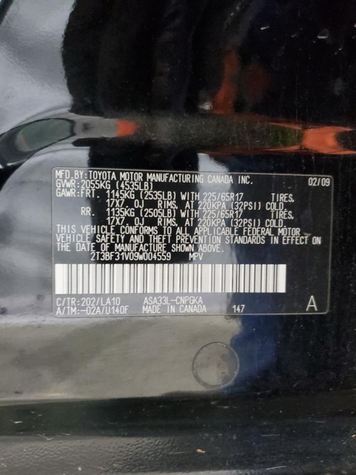 2009 TOYOTA RAV4