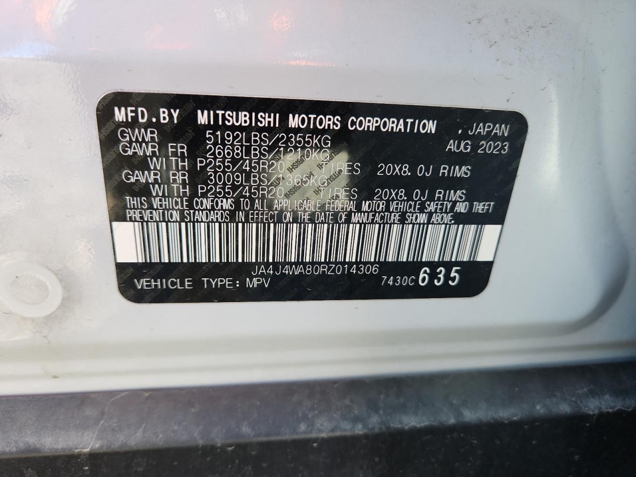 2024 MITSUBISHI outlander