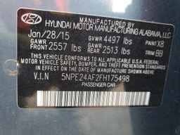 2015 HYUNDAI SONATA