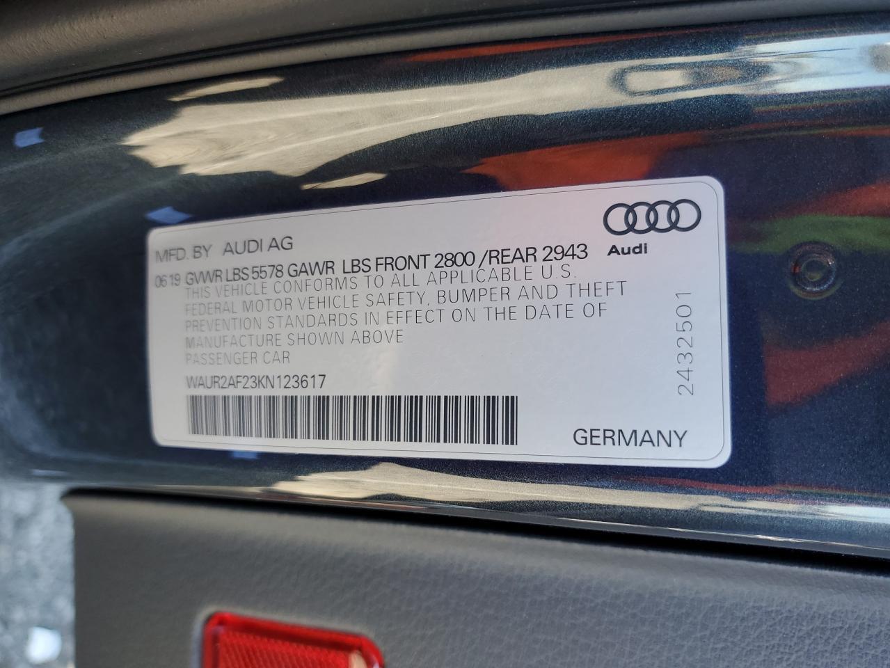 2019 AUDI A7