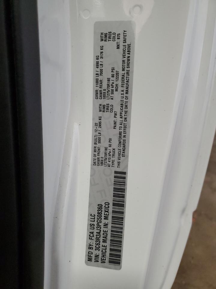 2023 RAM 3500