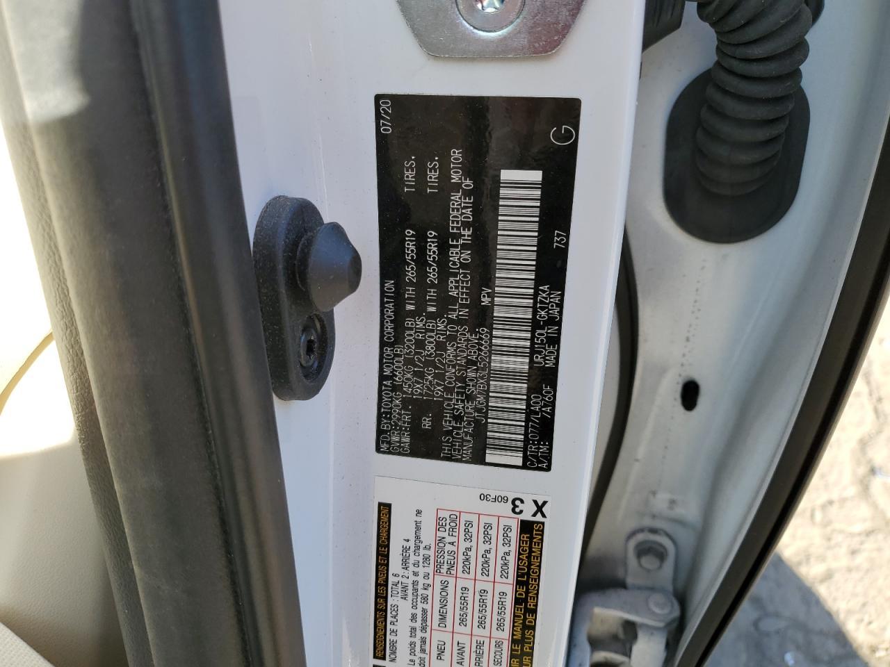 2020 LEXUS GX 460