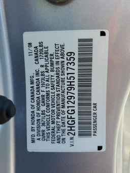 2009 HONDA CIVIC