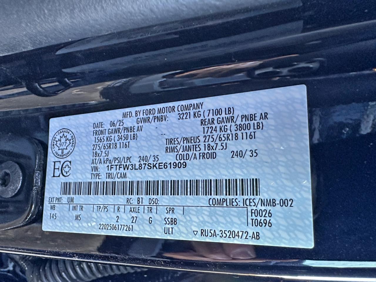 2025 FORD F-150