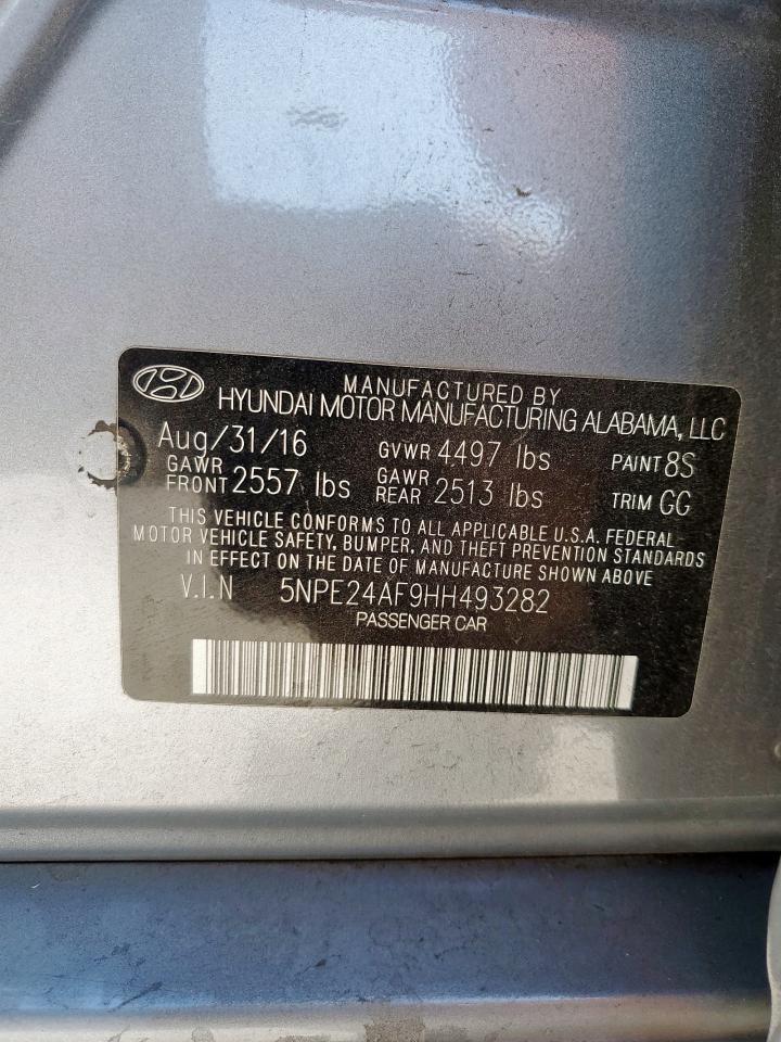 2017 HYUNDAI SONATA