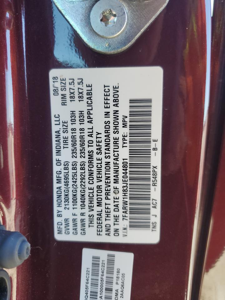2018 HONDA CR-V