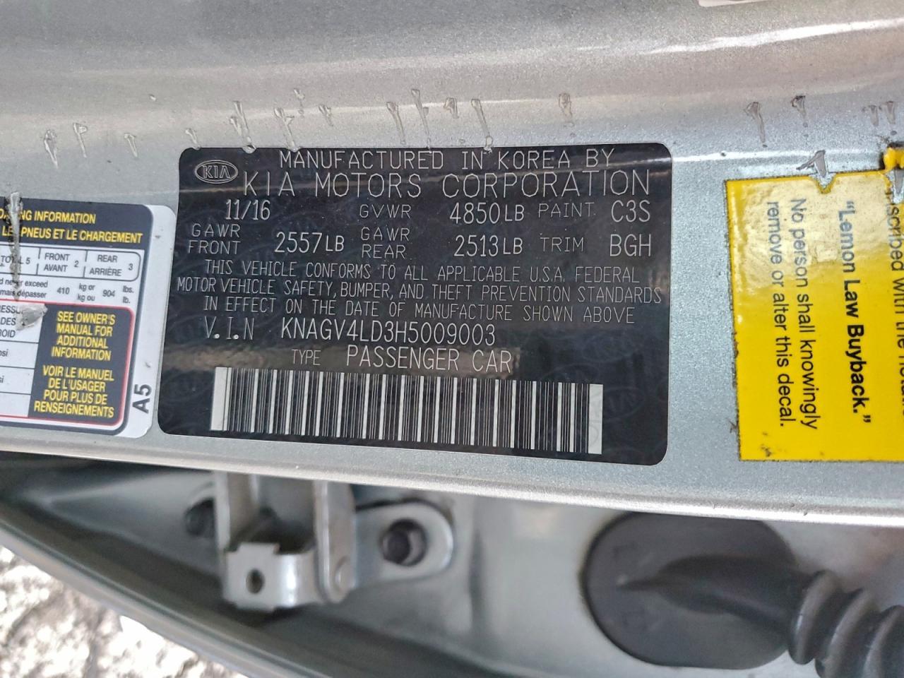 2017 KIA Optima Hybrid