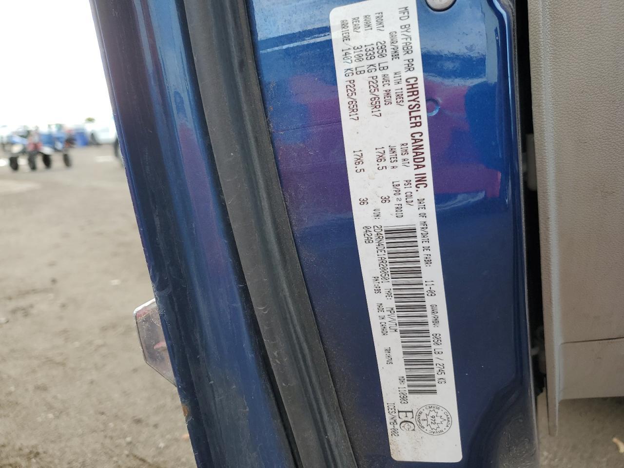 2010 DODGE GRAND CARAVAN