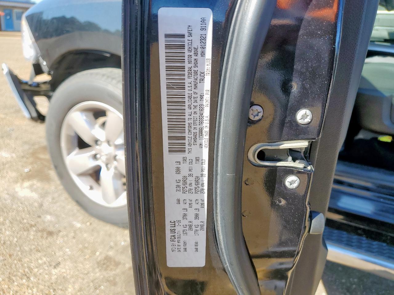 2016 RAM 1500