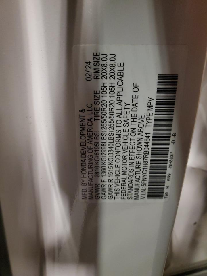 2024 HONDA PILOT