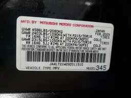 2009 MITSUBISHI outlander