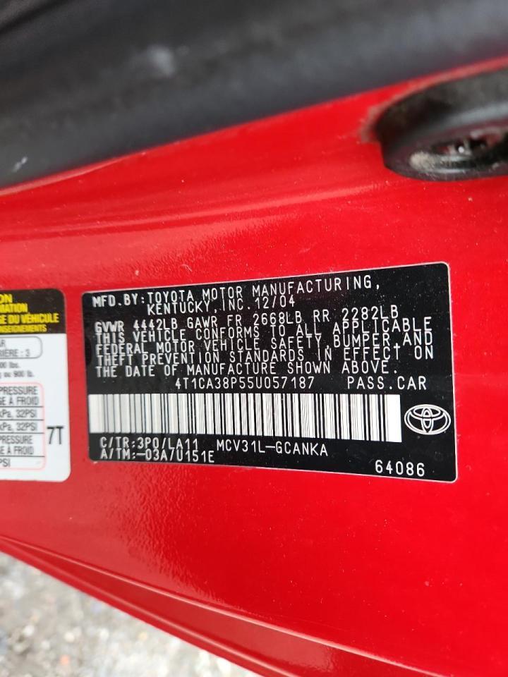 2005 TOYOTA CAMRY