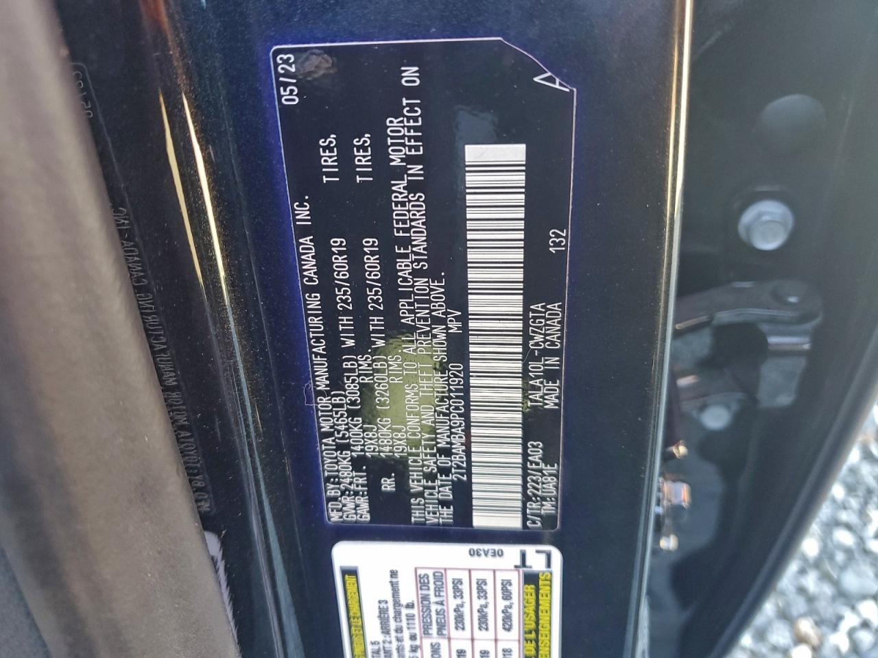 2023 LEXUS RX 350