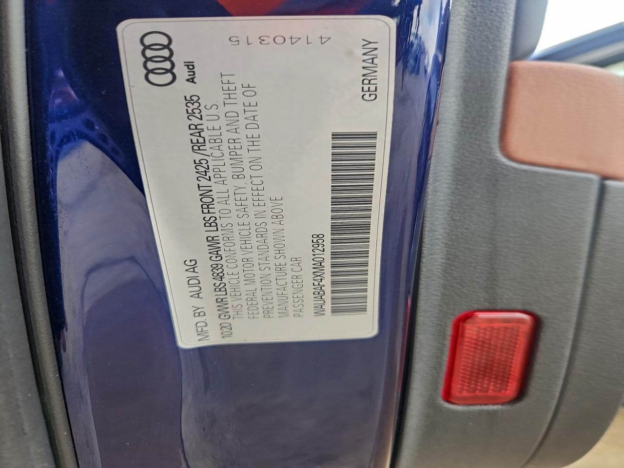 2021 AUDI A4