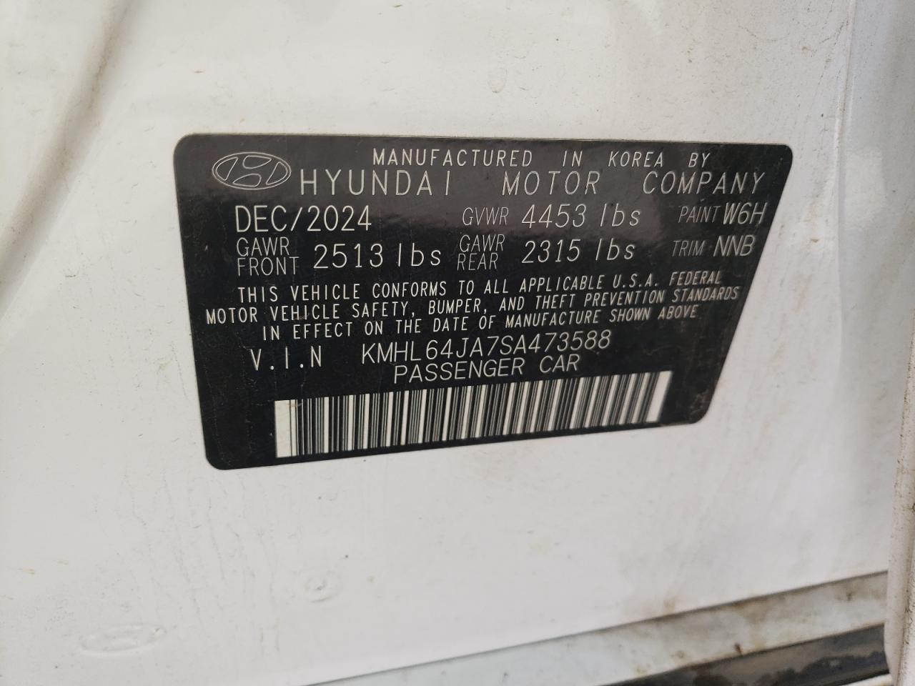 2025 HYUNDAI SONATA