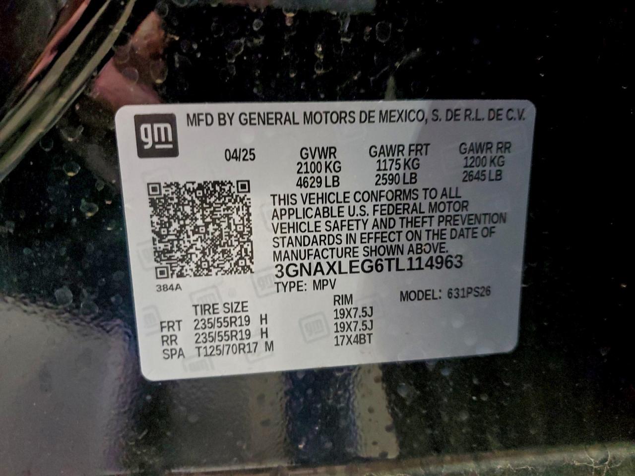 2026 CHEVROLET EQUINOX