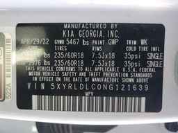 2022 KIA SORENTO