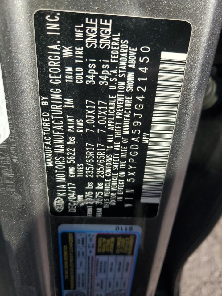 2018 KIA SORENTO