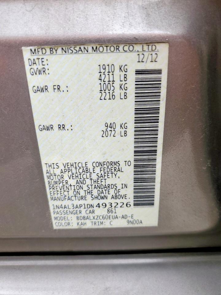 2013 NISSAN ALTIMA
