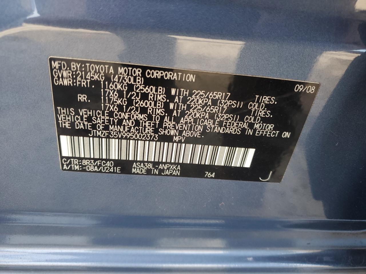 2009 TOYOTA RAV4
