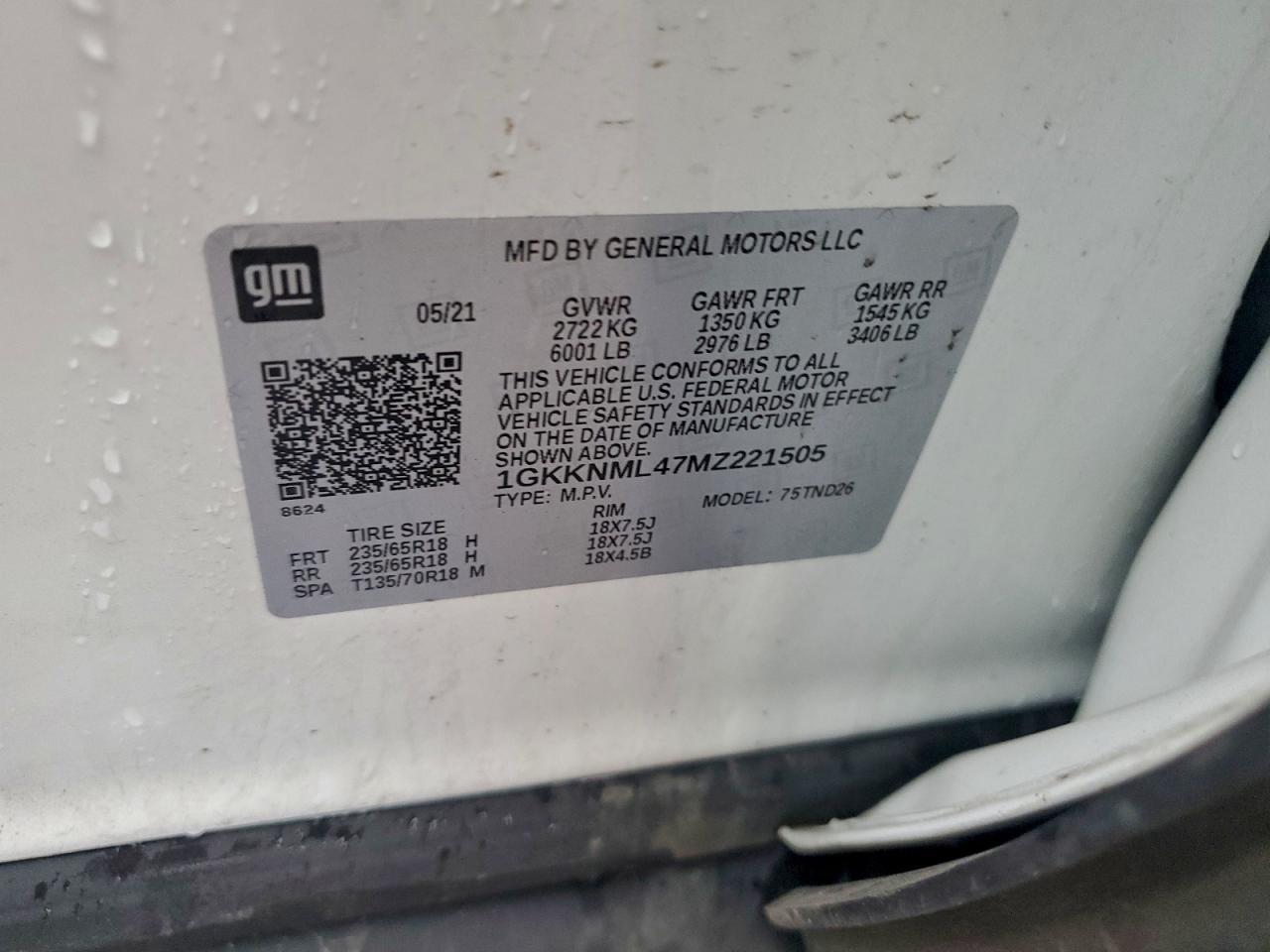 2021 GMC ACADIA
