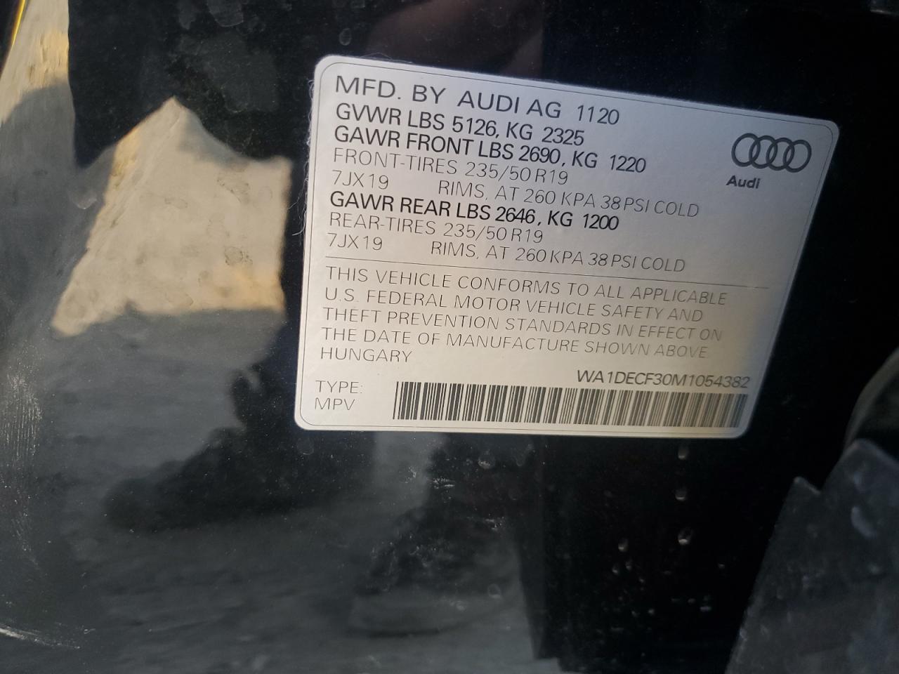 2021 AUDI Q3