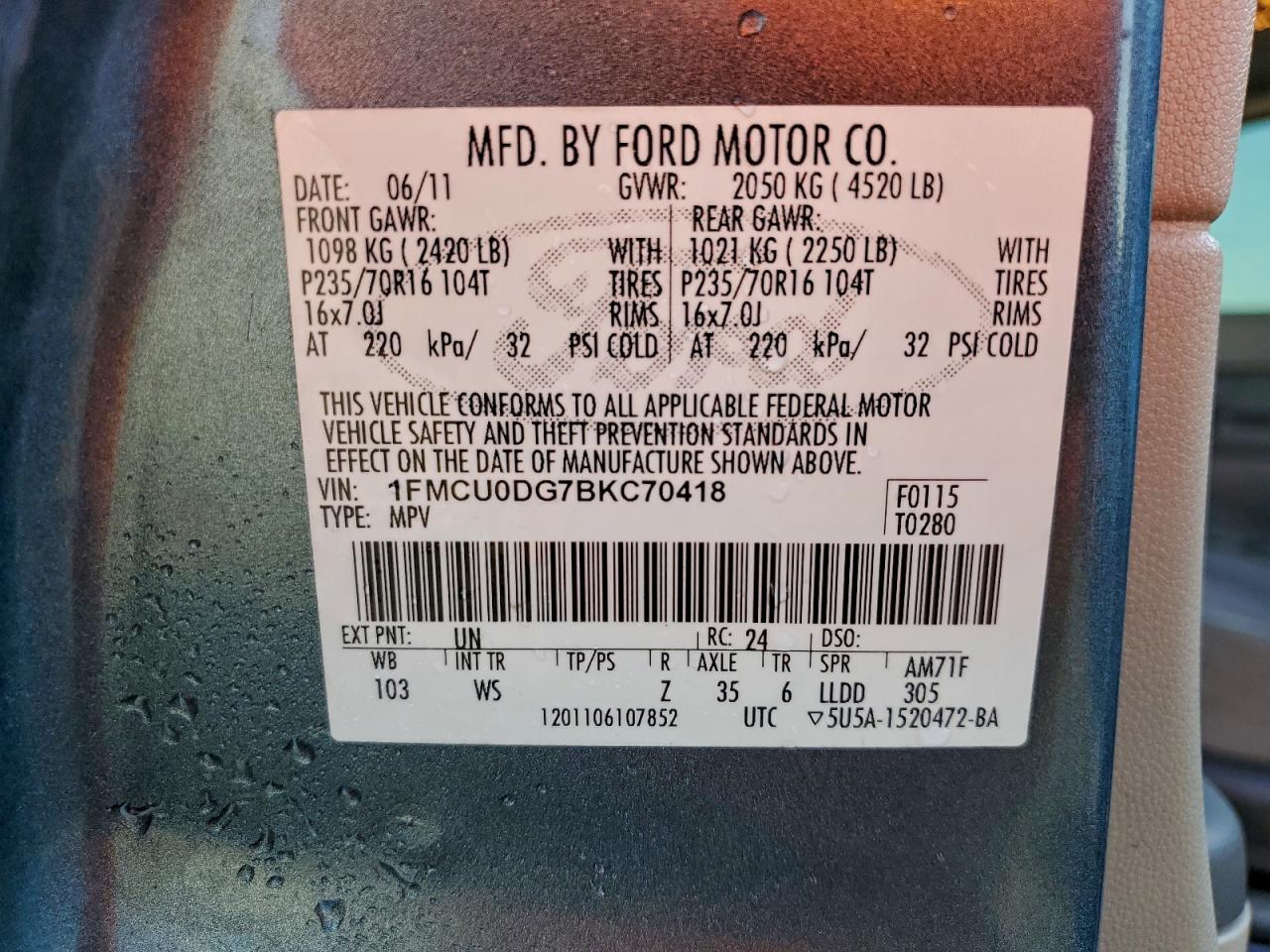 2011 FORD ESCAPE