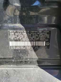 2008 LEXUS IS 250