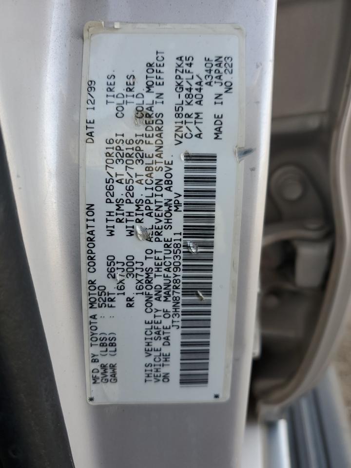 2000 TOYOTA 4Runner