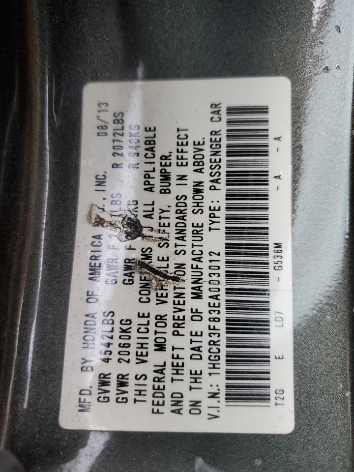 2014 HONDA ACCORD
