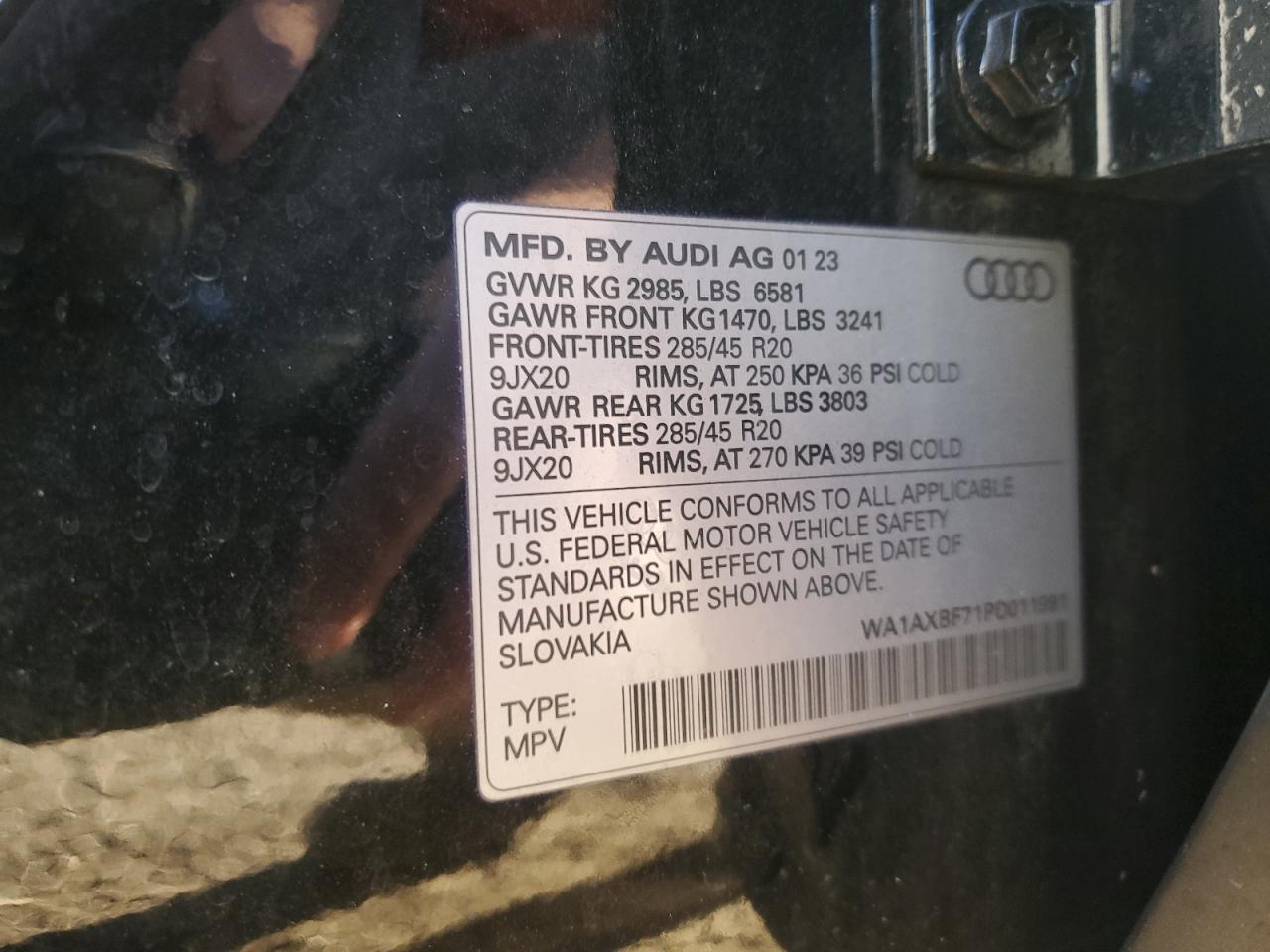 2023 AUDI Q7