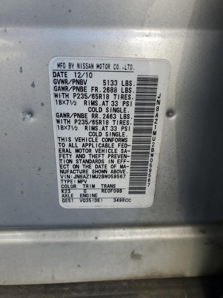 2011 NISSAN MURANO