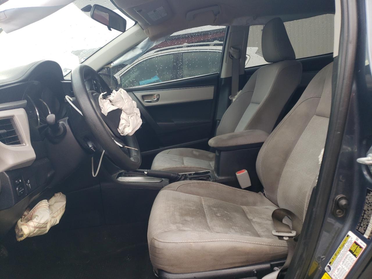 2016 TOYOTA COROLLA