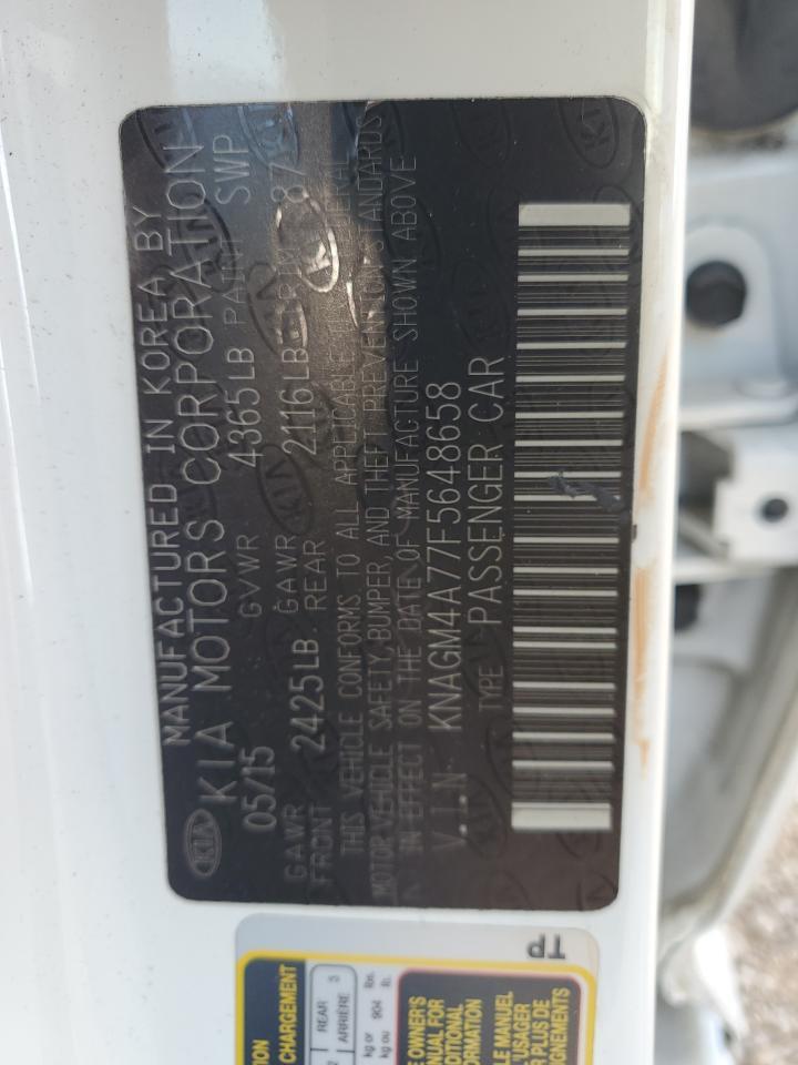 2015 KIA OPTIMA