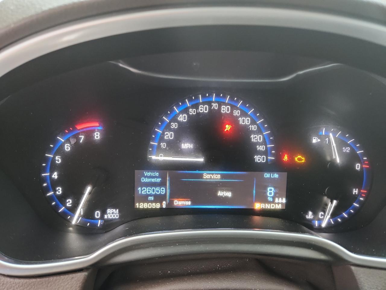 2016 CADILLAC SRX